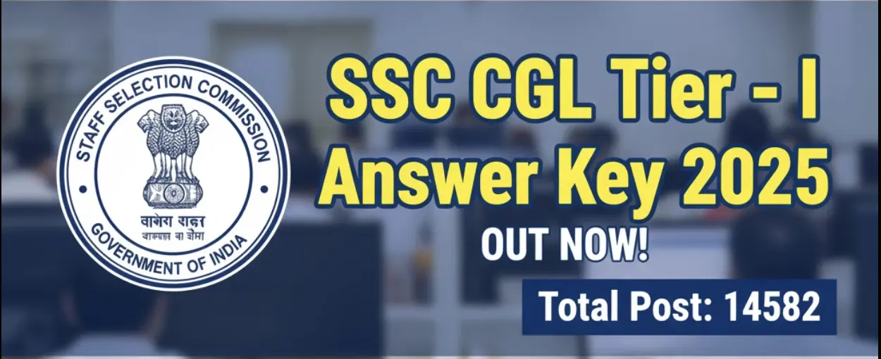 SSC CGL Tier - I Answer Key 2025
