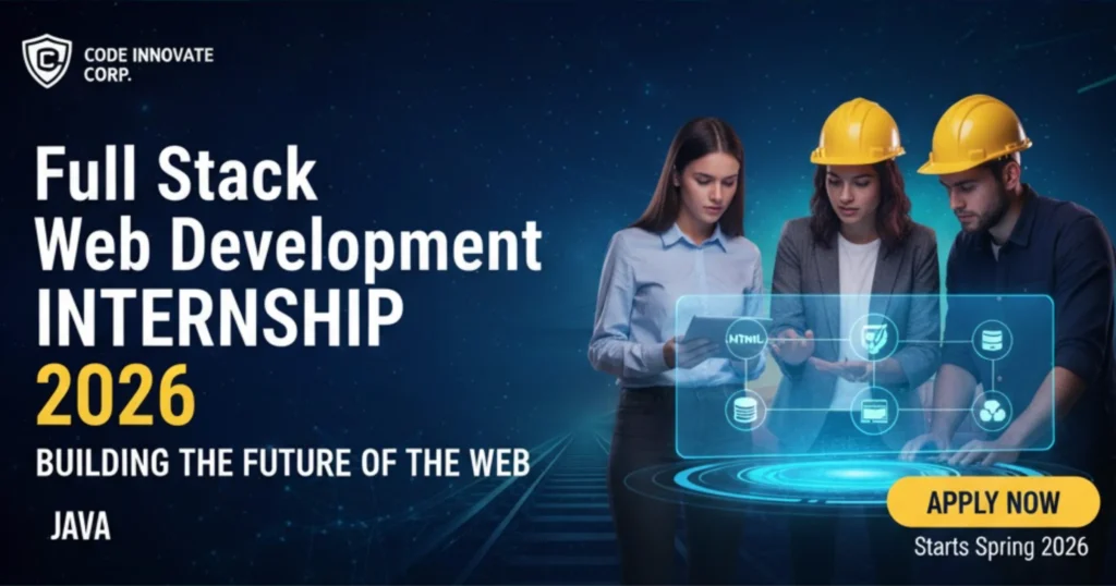 Full Stack Web Devlopment Internship 2026