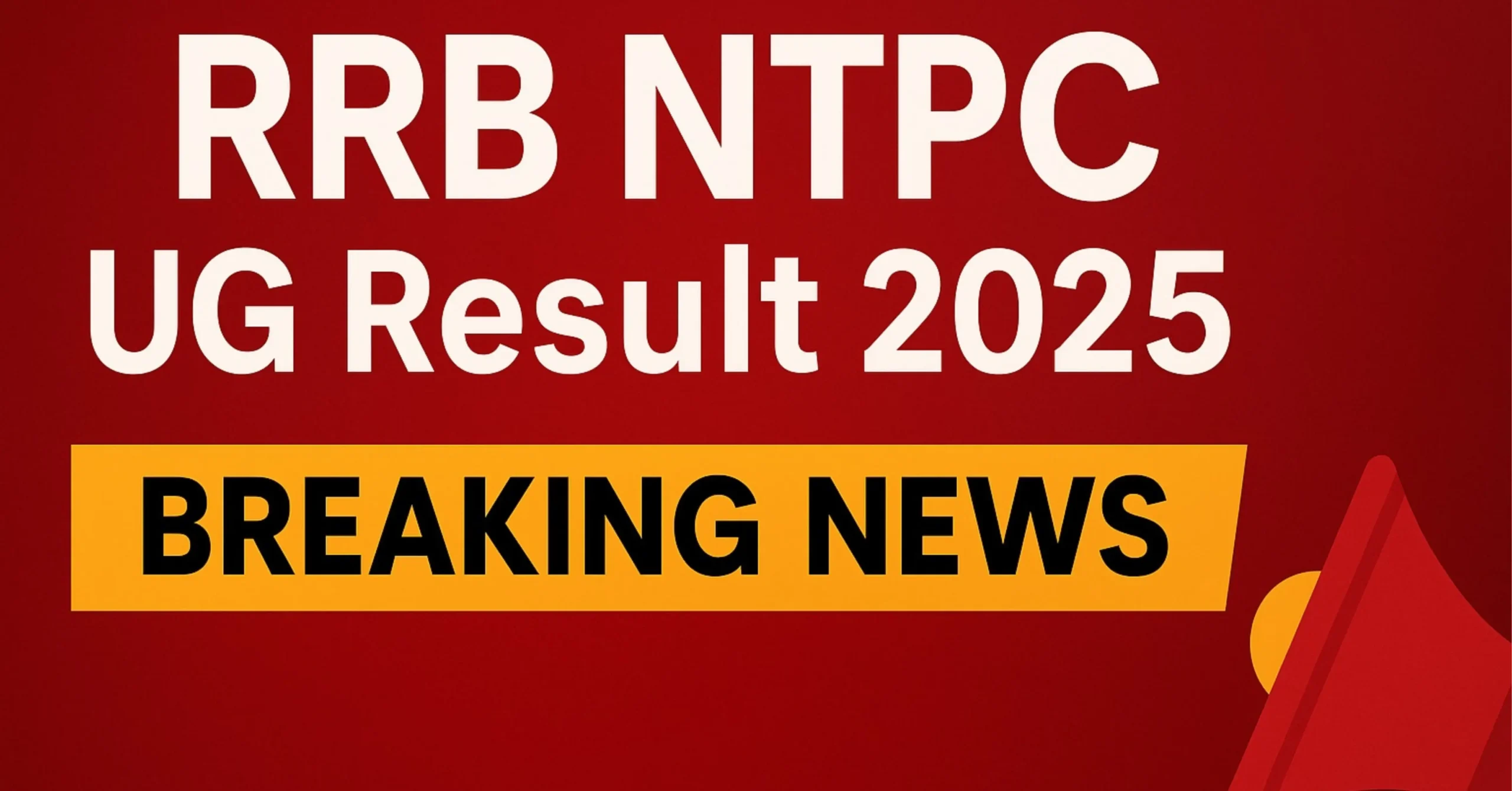 Read more about the article rrb ntpc undergraduate Result 2025 Download Now