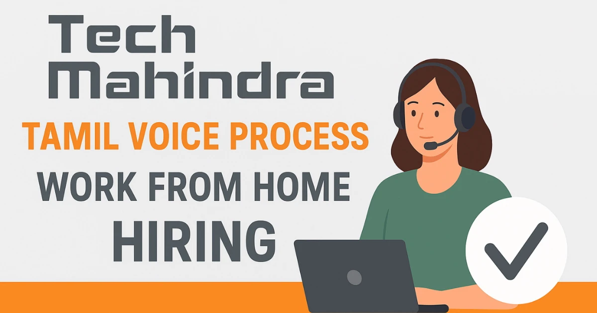 Read more about the article Tech Mahindra Work Home Freshers 2026 | Apply Now