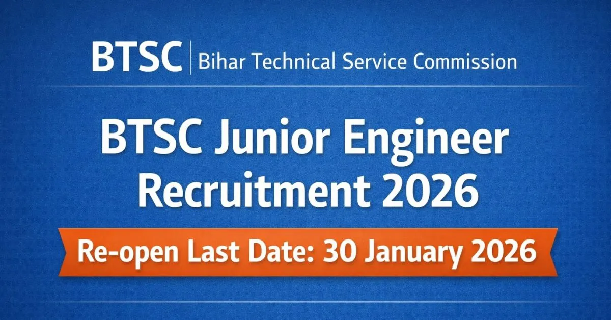Read more about the article BTSC Junior Engineer Recruitment 2026