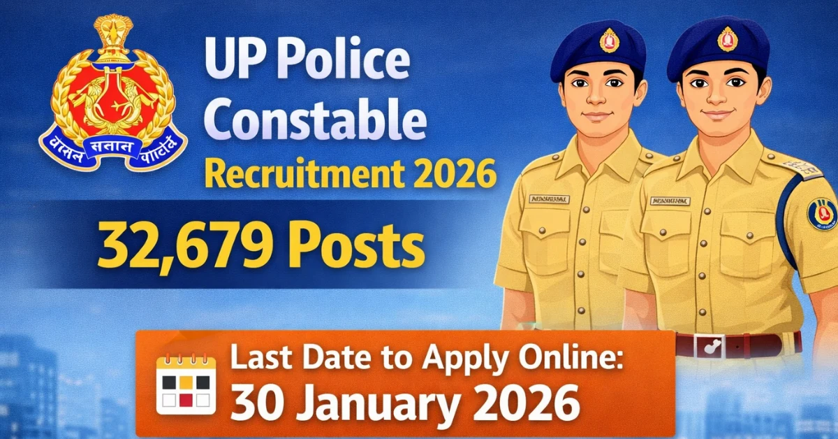 Read more about the article UP Police Constable Recruitment 2026