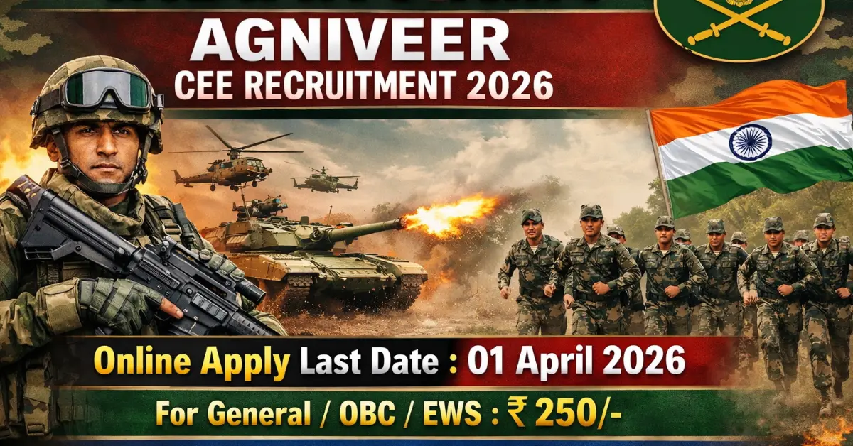 Indian Army Agniveer CEE Recruitment 2026