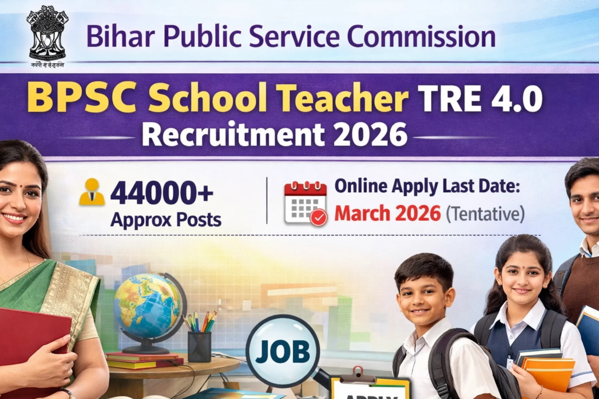 BPSC School Teacher TRE Recruitment 2026