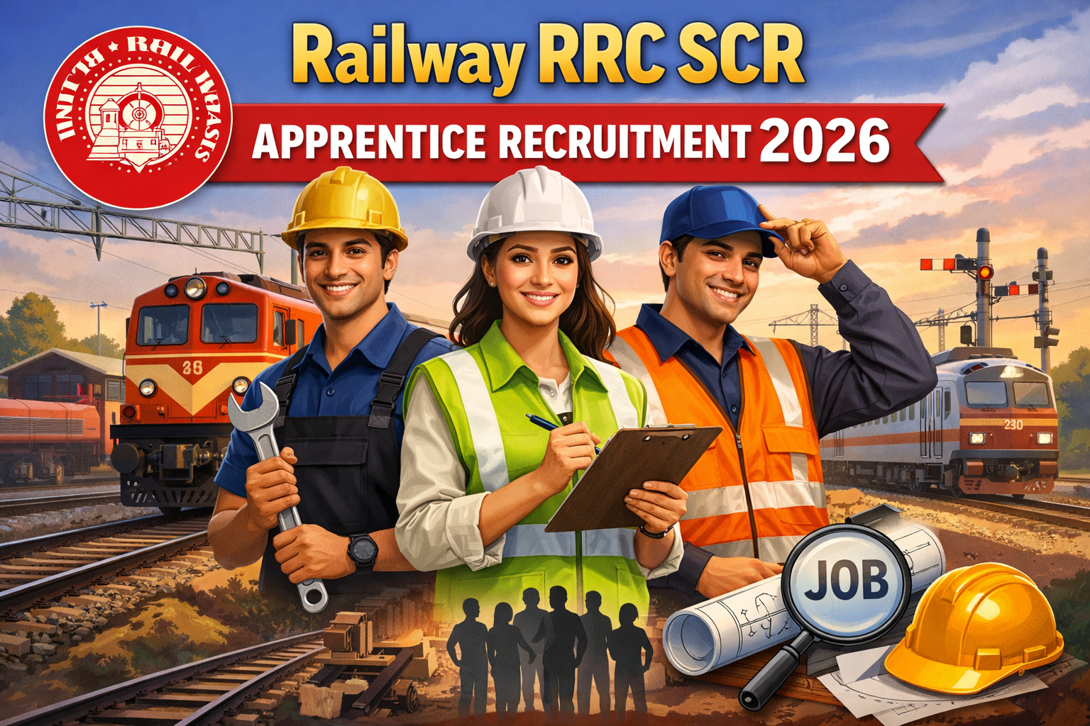 RRC SCR Apprentice Recruitment 2026: Apply Online for 2801 Posts 