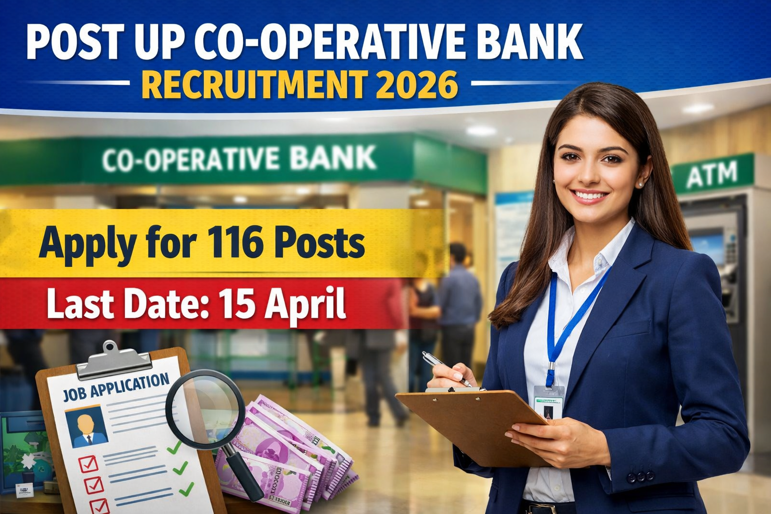 UP Co-operative Bank Recruitment 2026: Apply for 116 Posts